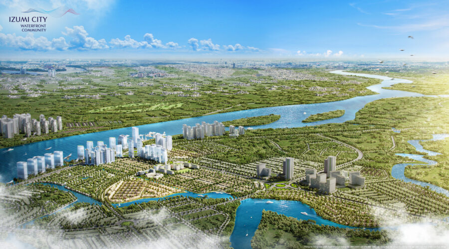 Tổng thể khu đô thị Izumi